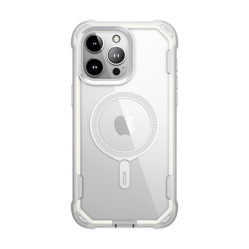 iPhone 15 Pro Max Ares Mag Case - White - www.Shopthatapp.com