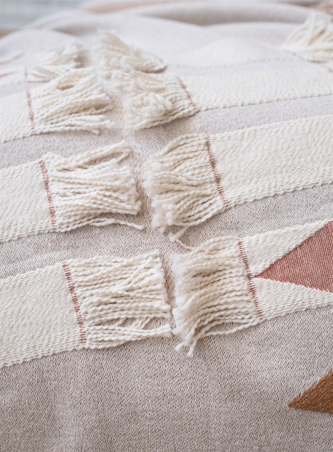 Cotton Boho Sofa Throw Blanket - www.Shopthatapp.com