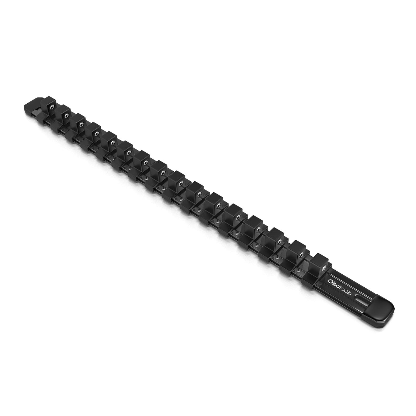 Aluminum Socket Organizer Rails With Rubber End Caps - www.Shopthatapp.com