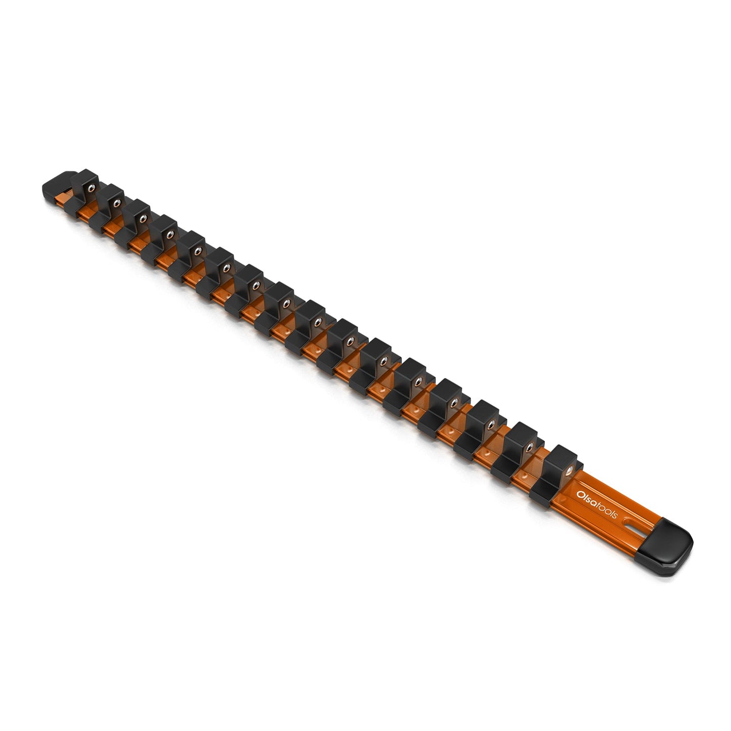 Aluminum Socket Organizer Rails With Rubber End Caps - www.Shopthatapp.com
