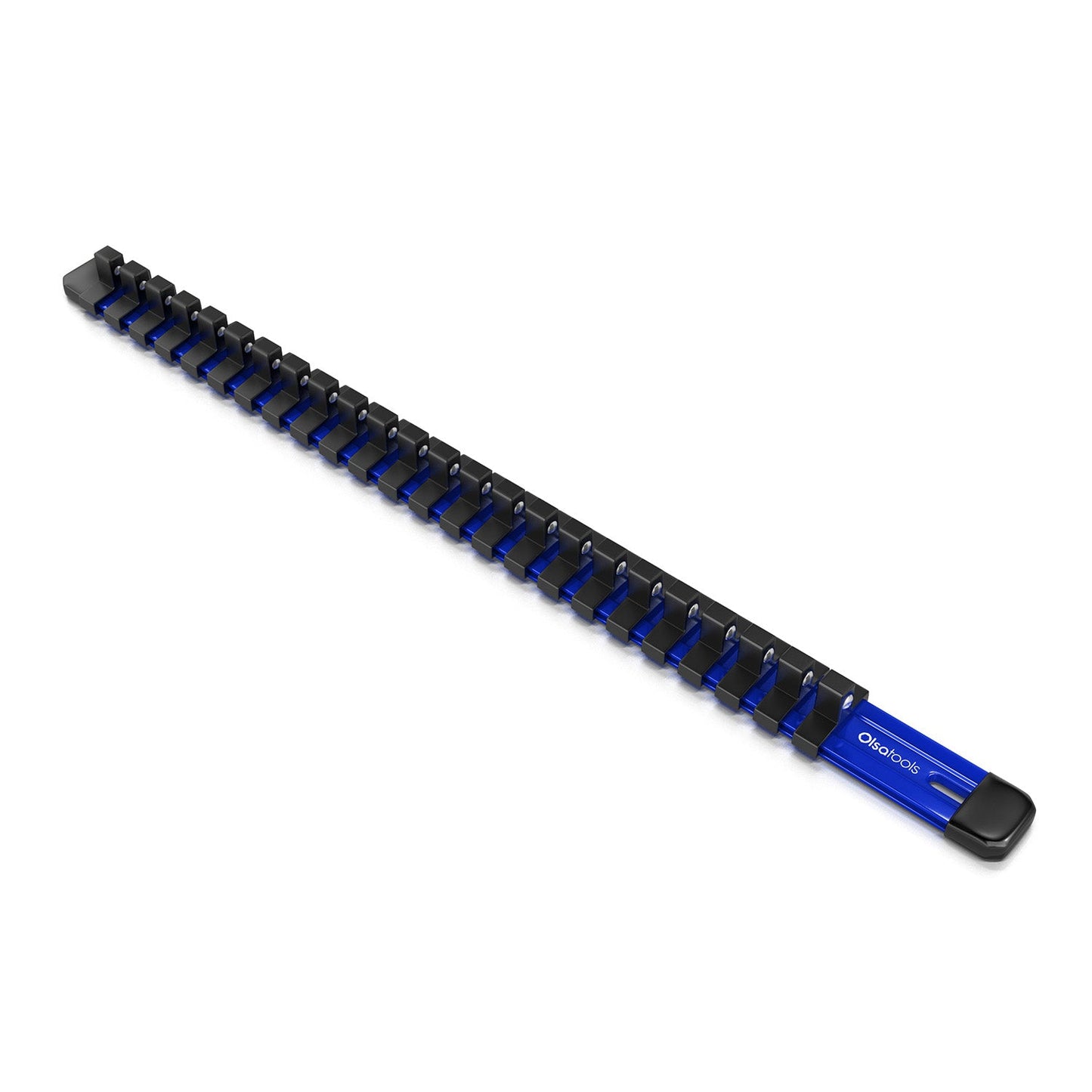 Aluminum Socket Organizer Rails With Rubber End Caps - www.Shopthatapp.com