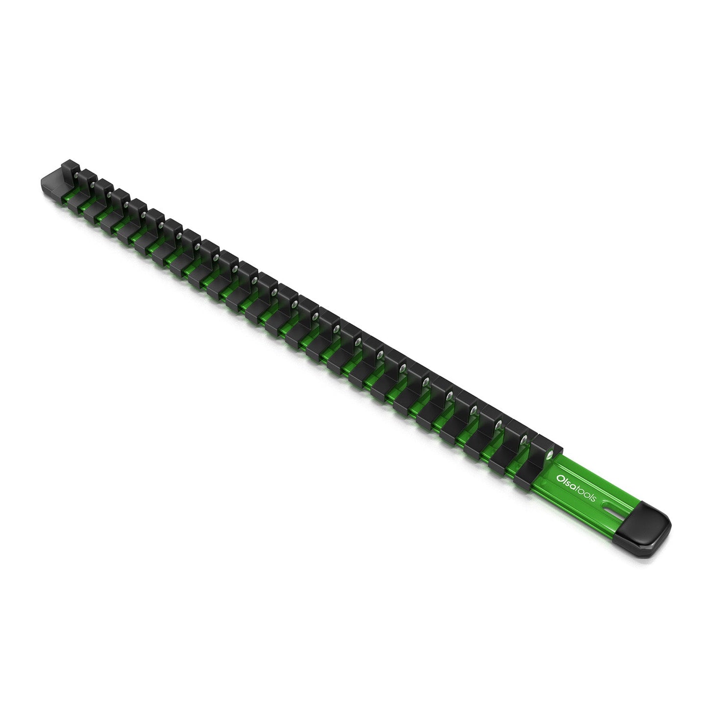 Aluminum Socket Organizer Rails With Rubber End Caps - www.Shopthatapp.com