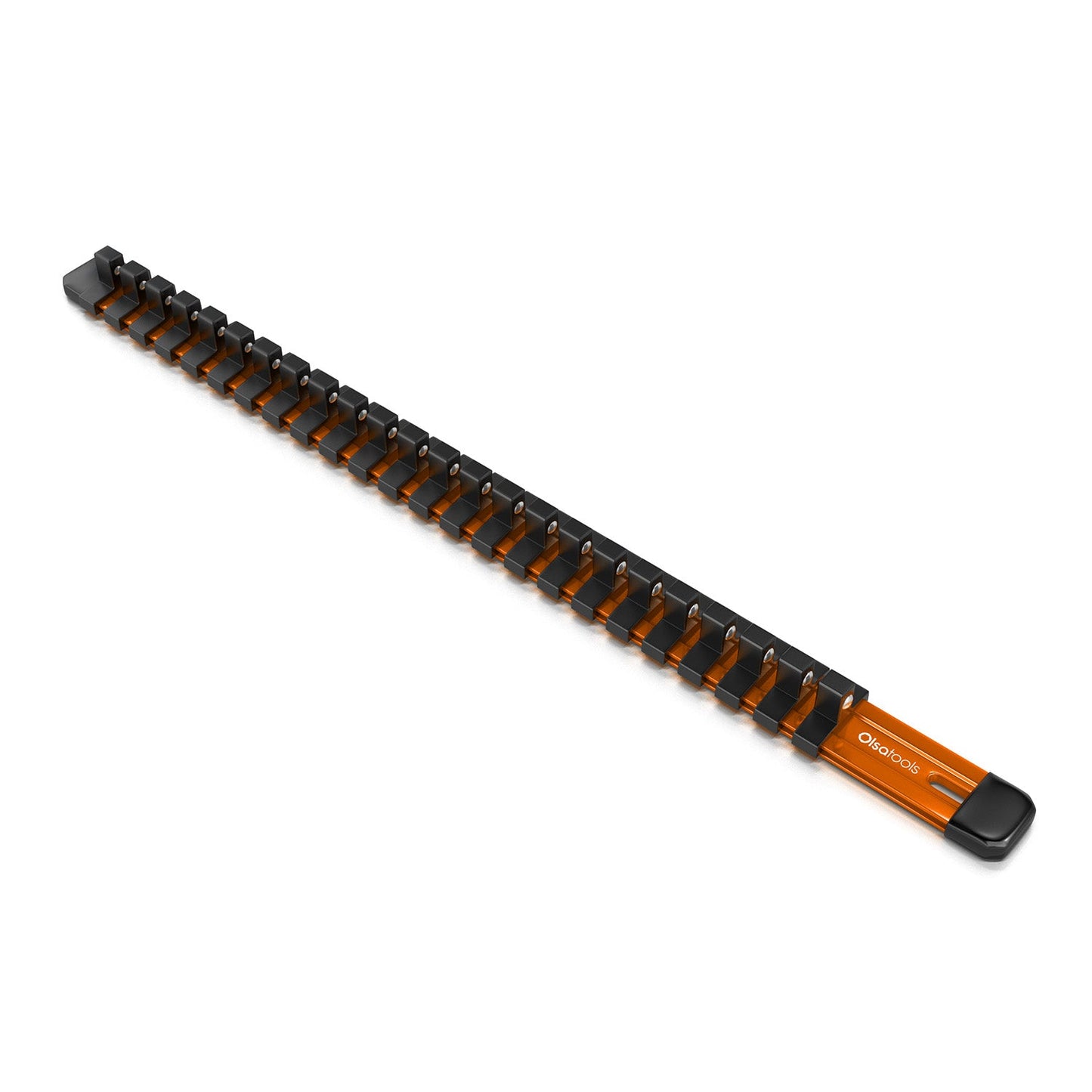 Aluminum Socket Organizer Rails With Rubber End Caps - www.Shopthatapp.com