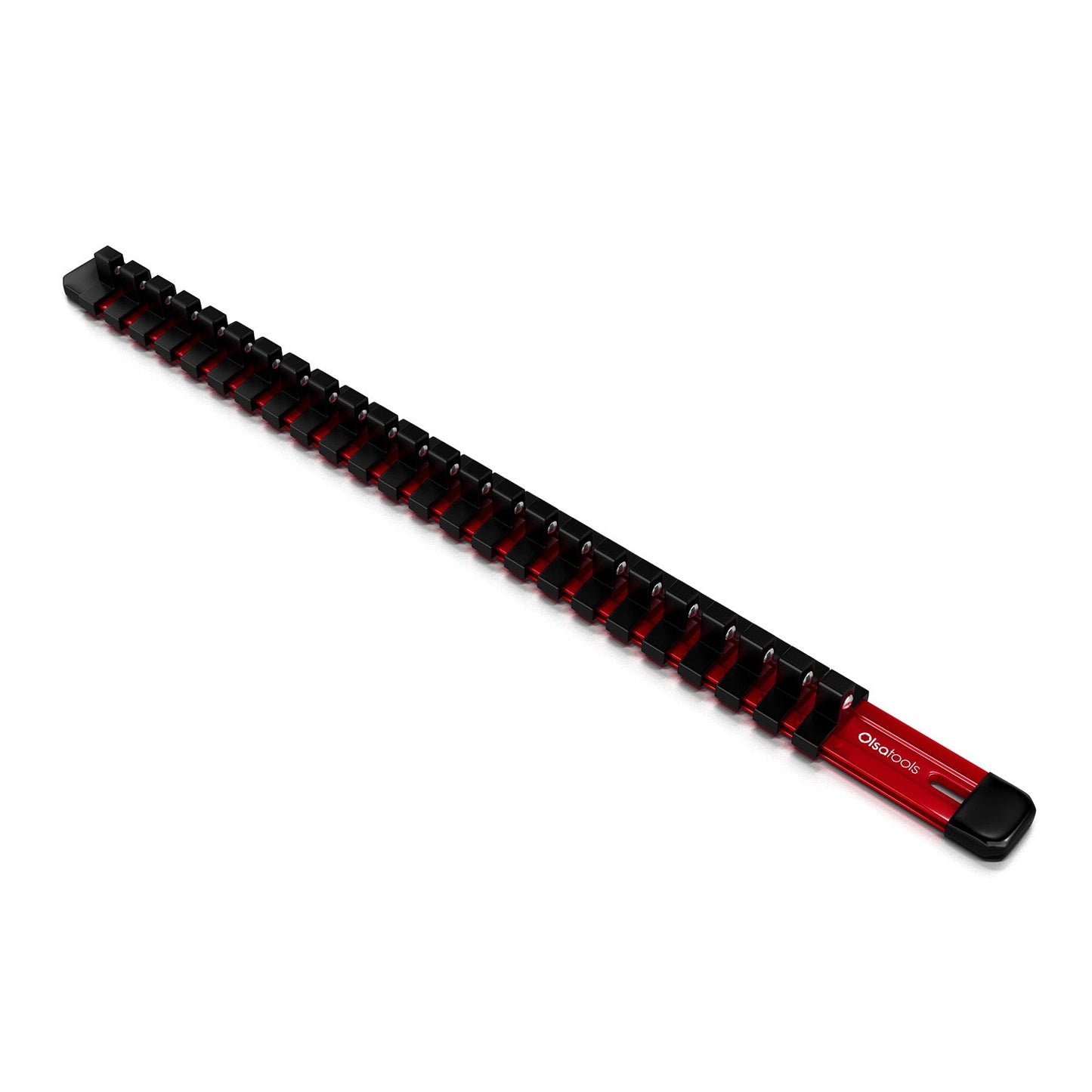 Aluminum Socket Organizer Rails With Rubber End Caps - www.Shopthatapp.com