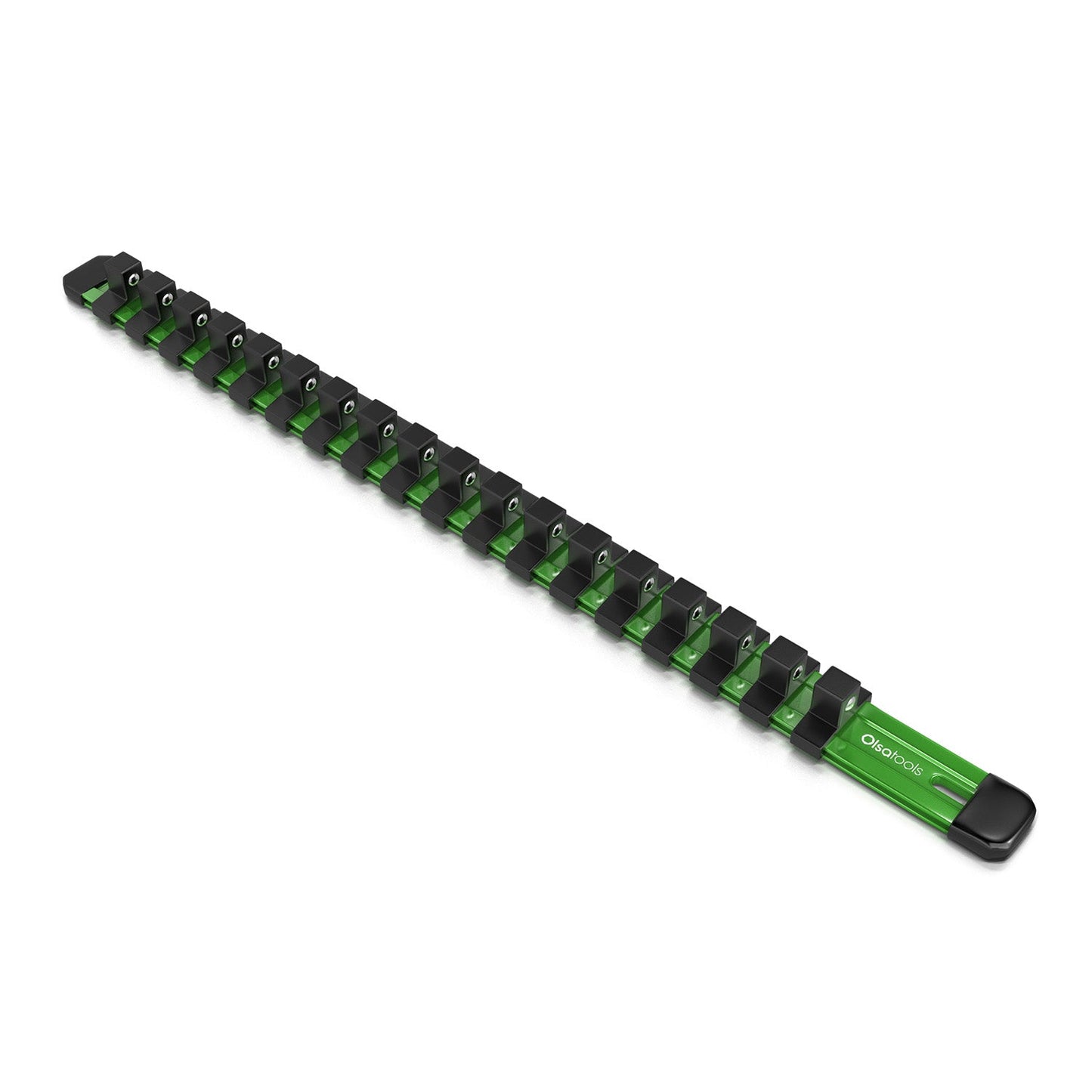 Aluminum Socket Organizer Rails With Rubber End Caps - www.Shopthatapp.com
