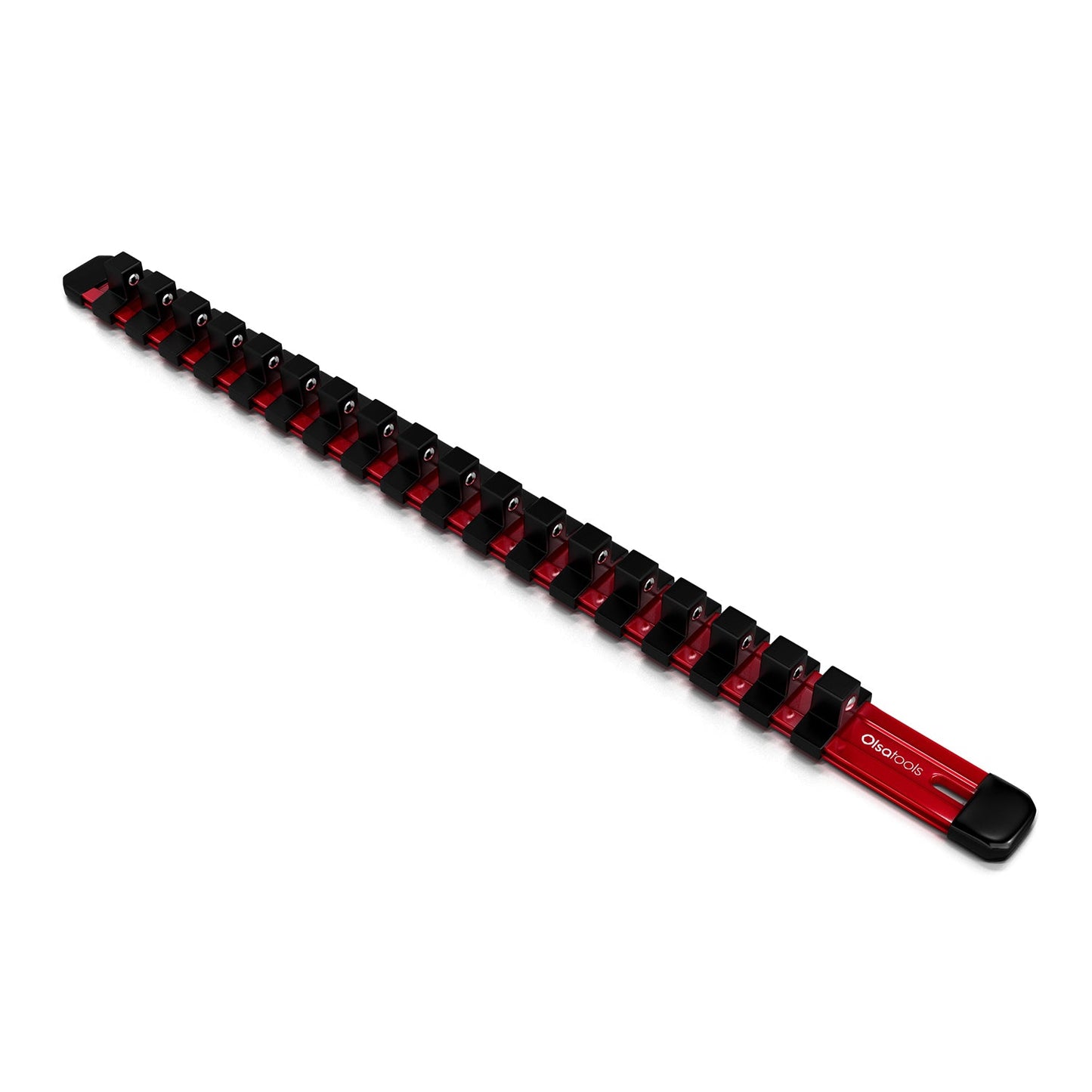 Aluminum Socket Organizer Rails With Rubber End Caps - www.Shopthatapp.com