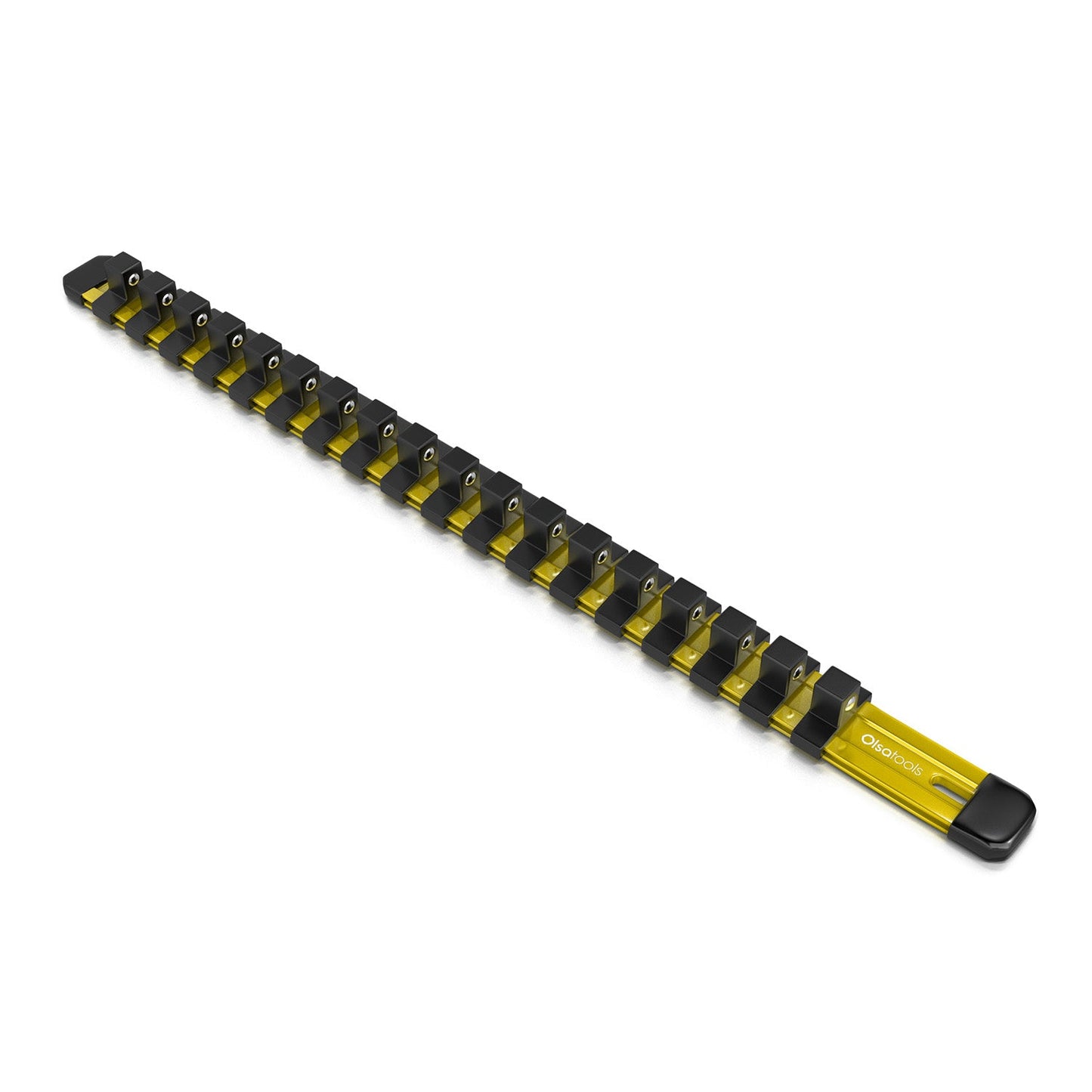 Aluminum Socket Organizer Rails With Rubber End Caps - www.Shopthatapp.com
