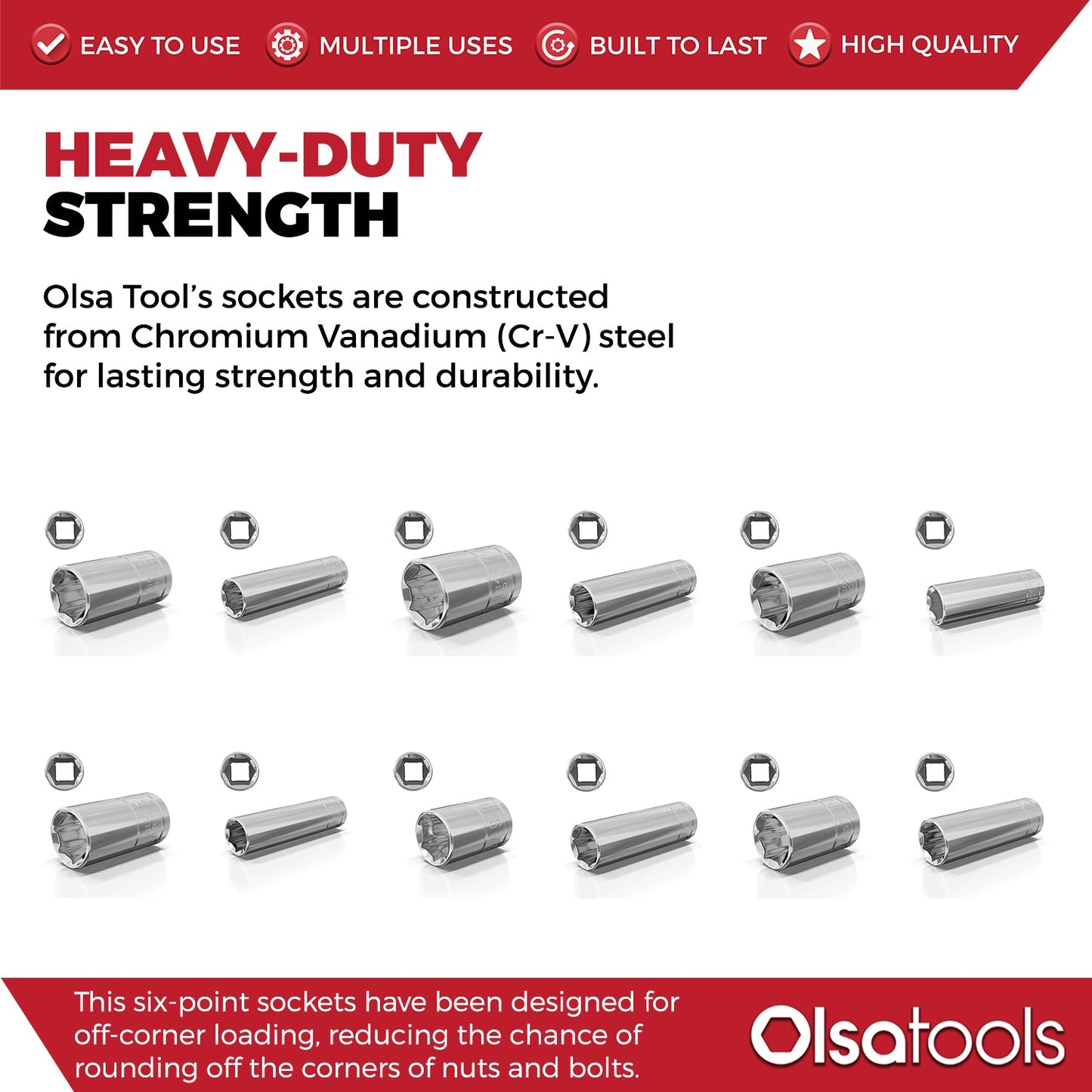 Chrome Socket Sets - www.Shopthatapp.com
