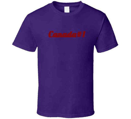 Canada #1 T Shirt - www.Shopthatapp.com