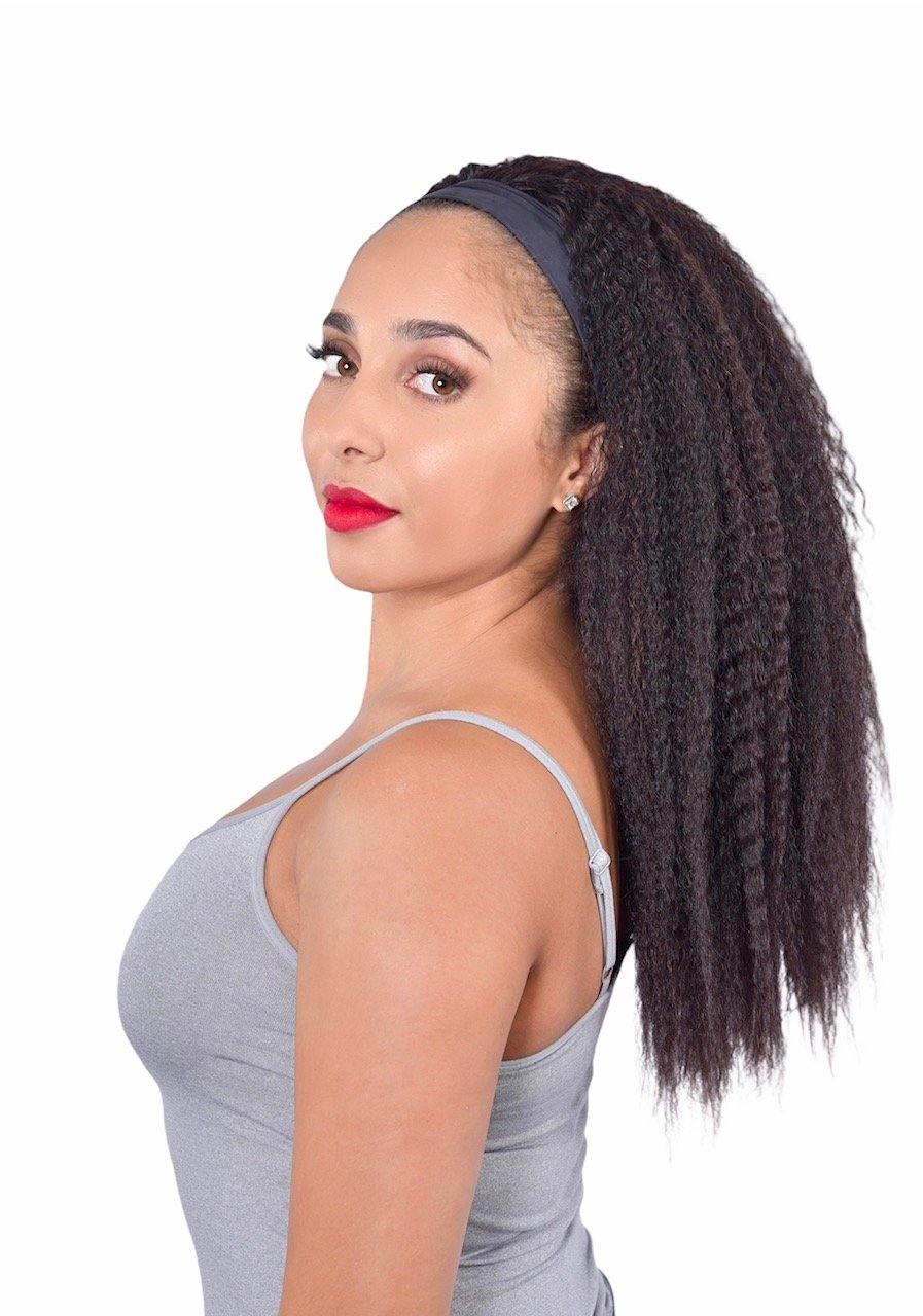 Kinky Blowout Straight - Headband Wig - www.Shopthatapp.com