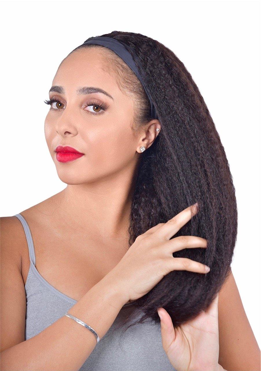 Kinky Blowout Straight - Headband Wig - www.Shopthatapp.com