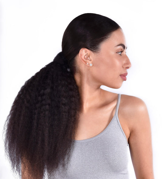 Kinky Blowout Straight - Wraparound Ponytail - www.Shopthatapp.com
