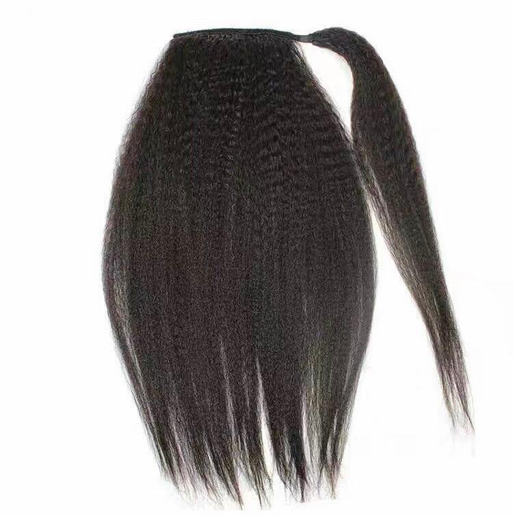 Kinky Blowout Straight - Wraparound Ponytail - www.Shopthatapp.com
