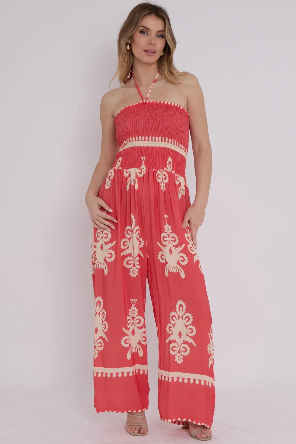 Kitty Halter Neck Jumpsuit - www.Shopthatapp.com