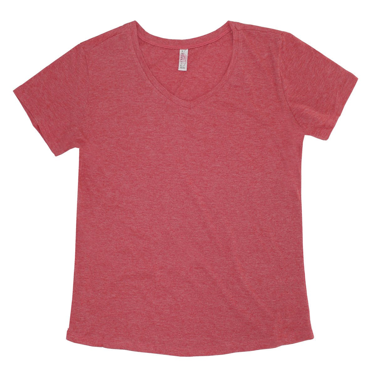Ladies FHC Basic Scoop Bottom V - Neck Tee - www.Shopthatapp.com
