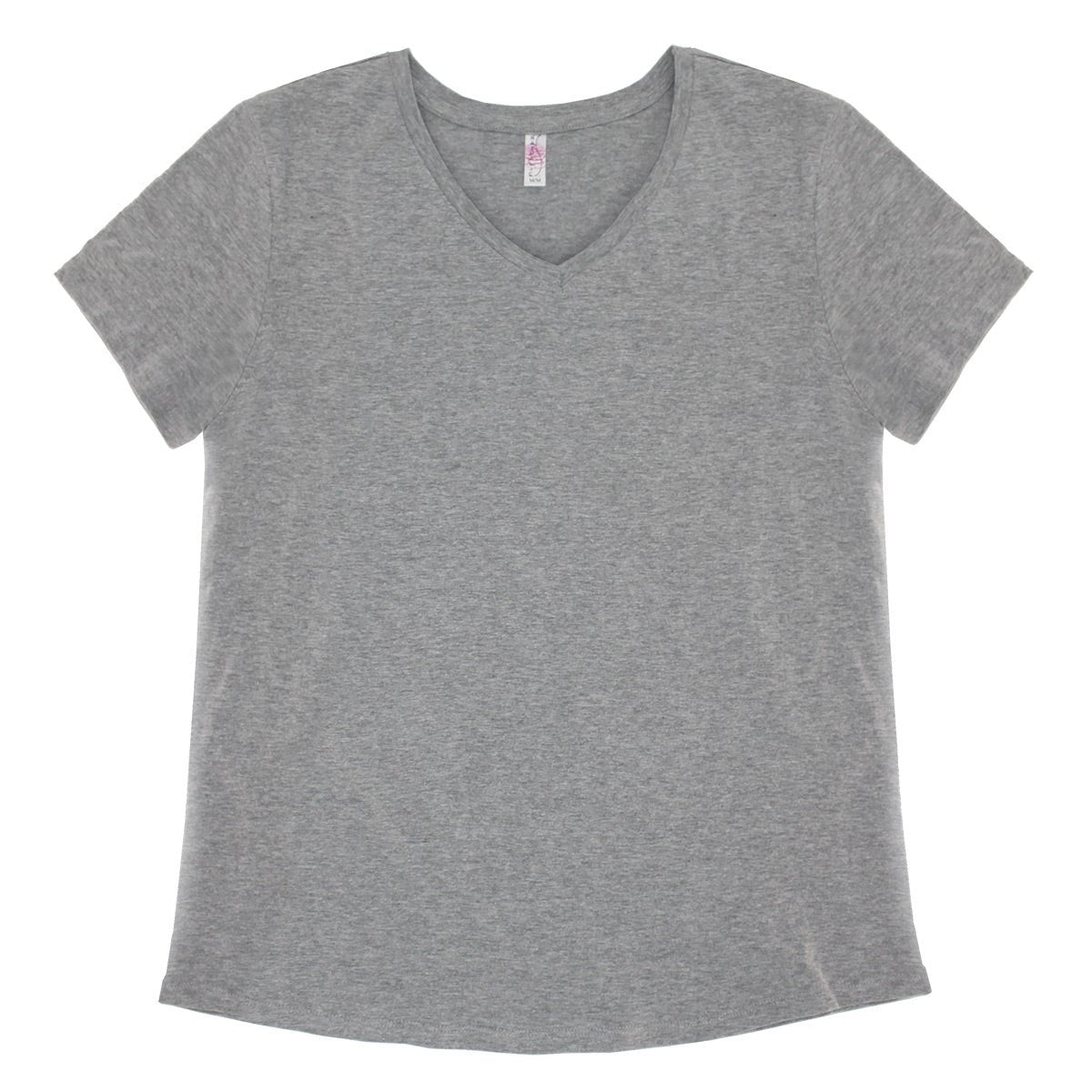 Ladies FHC Basic Scoop Bottom V - Neck Tee - www.Shopthatapp.com