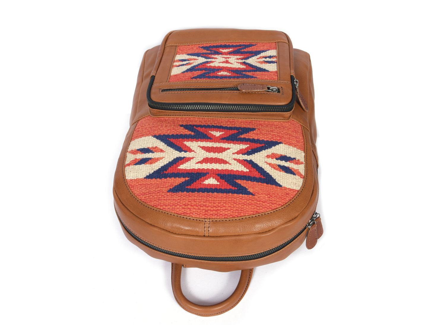 Leather Kilim Backpack - www.Shopthatapp.com