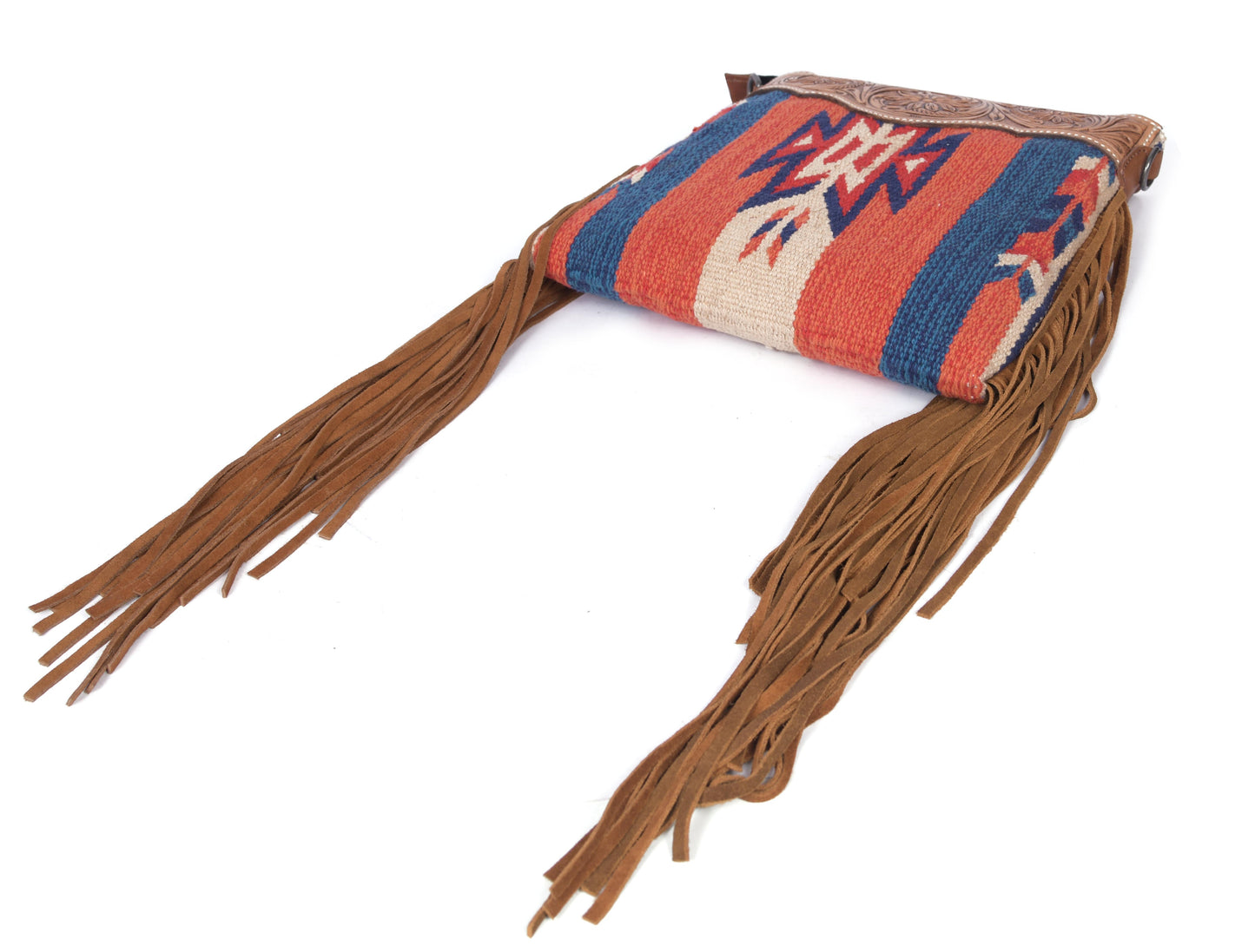 Leather Kilim Crossbody Bag -( LB648 ) - www.Shopthatapp.com