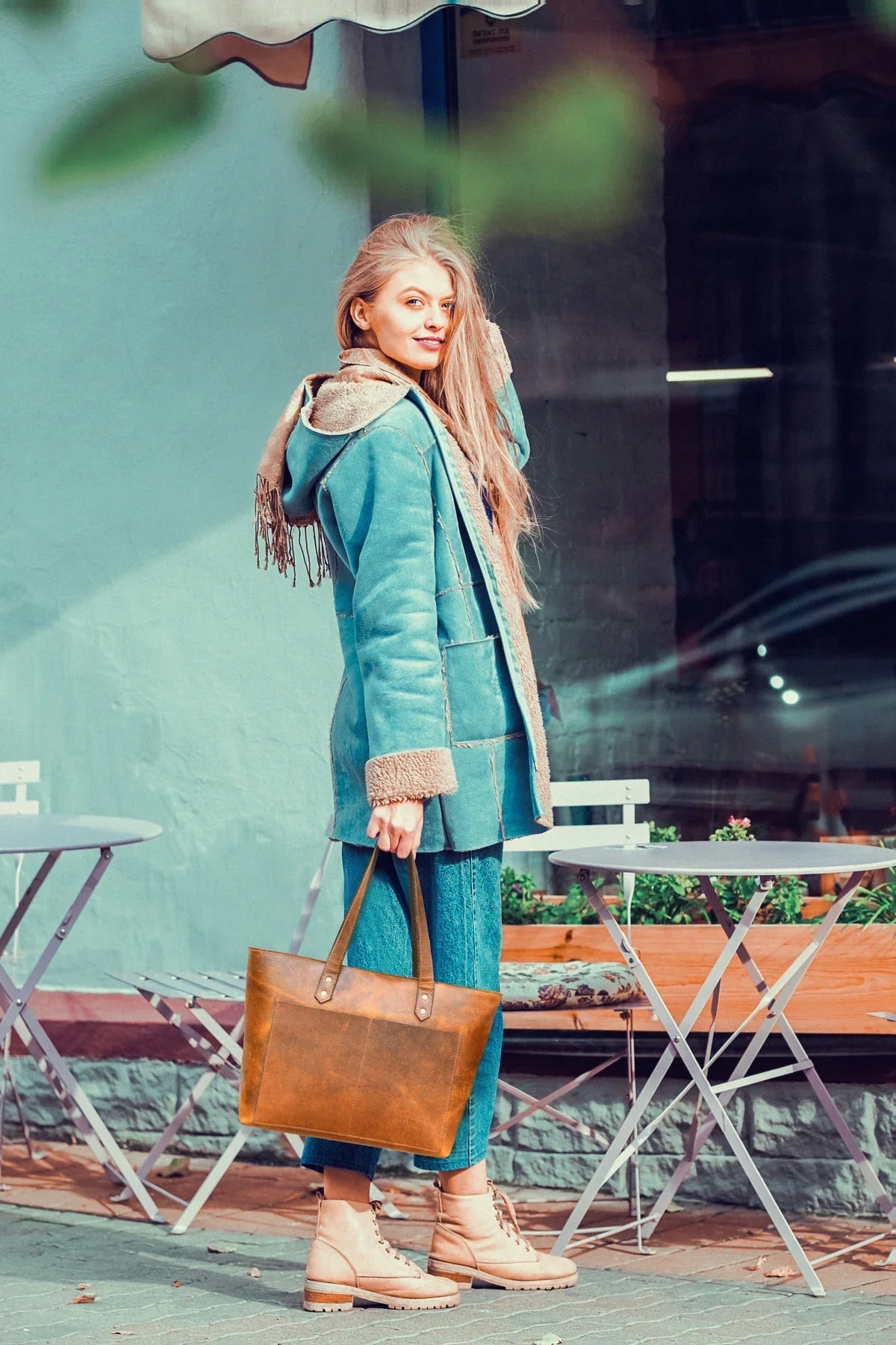 Leather Myra Tote Bag - www.Shopthatapp.com