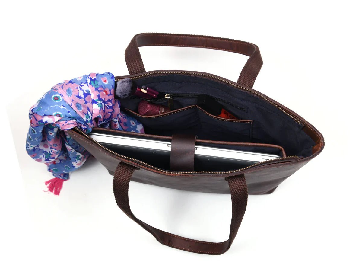 Leather Myra Tote Bag - www.Shopthatapp.com