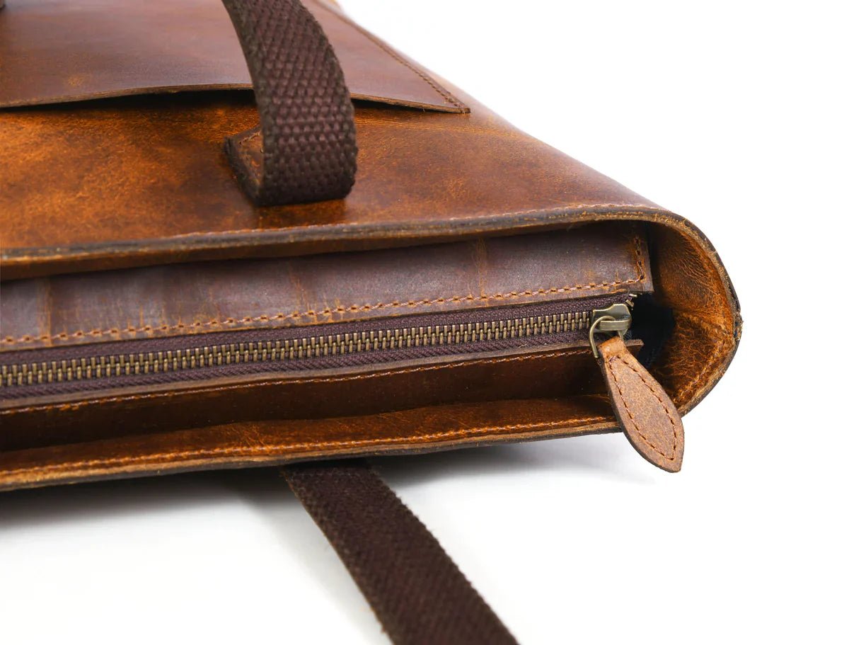 Leather Myra Tote Bag - www.Shopthatapp.com