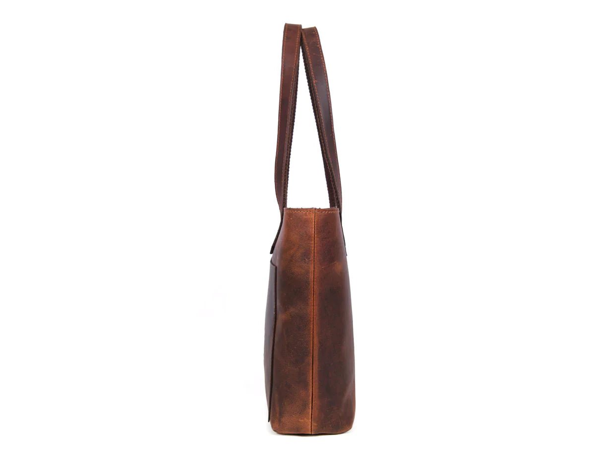 Leather Myra Tote Bag - www.Shopthatapp.com