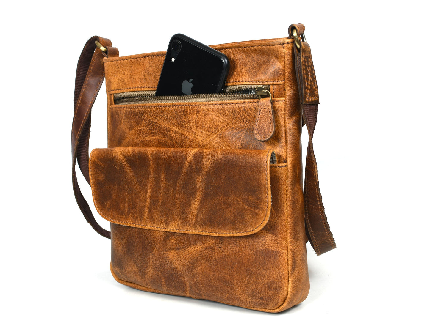 Leather Sling Bag -( LB-301 ) - www.Shopthatapp.com