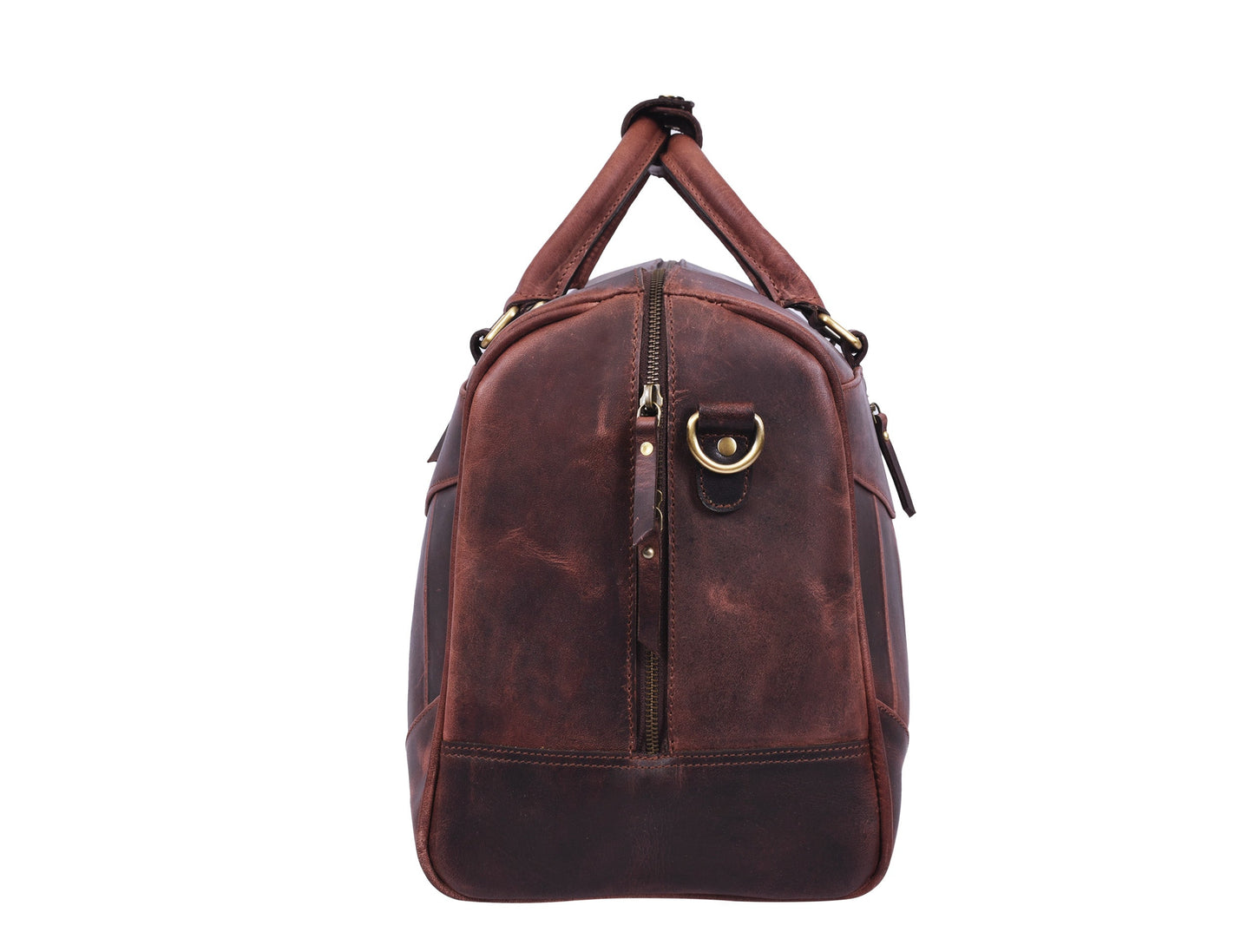 Leather Travel Bag - Walnut Brown - www.Shopthatapp.com
