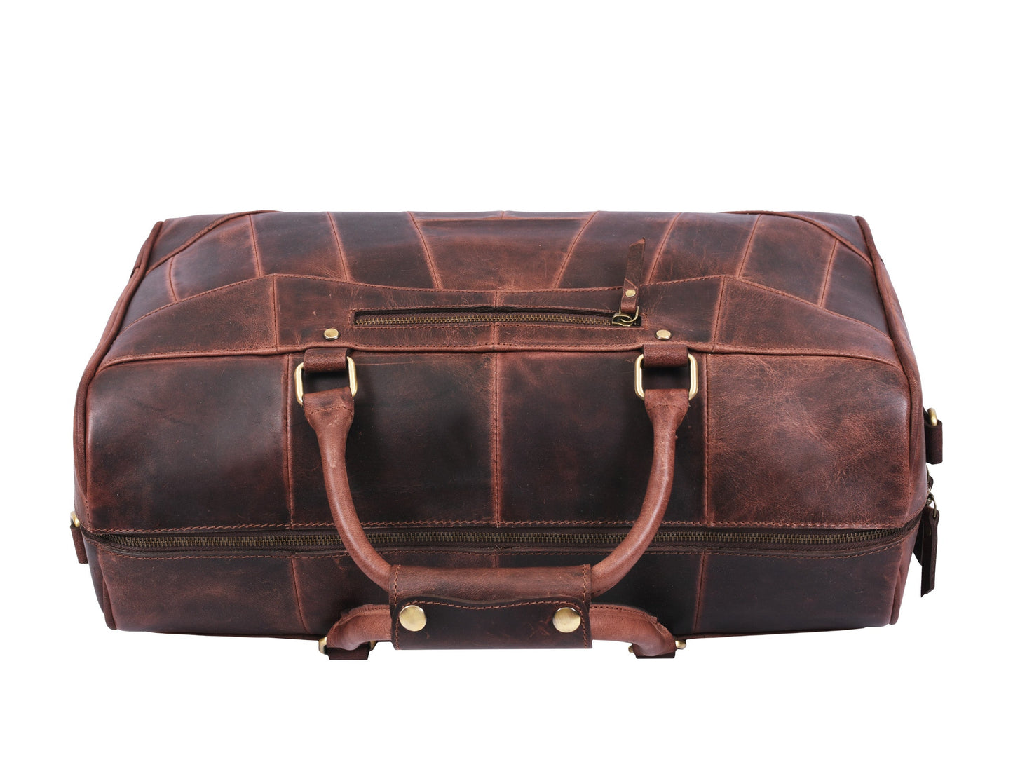 Leather Travel Bag - Walnut Brown - www.Shopthatapp.com