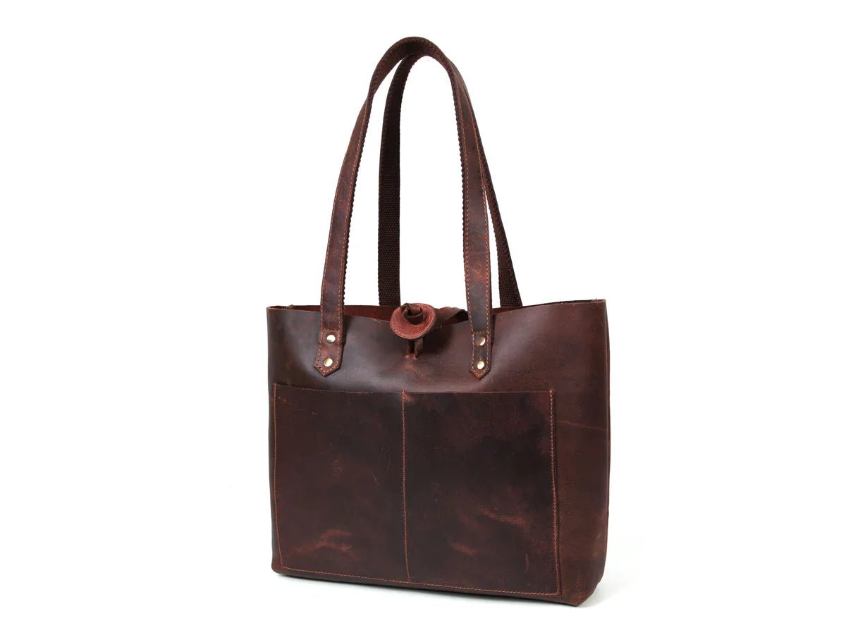 Leather Willow Tote - www.Shopthatapp.com