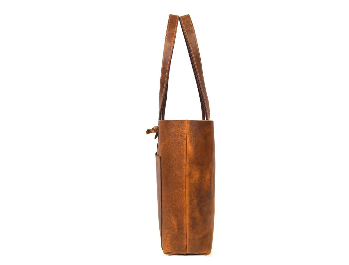 Leather Willow Tote - www.Shopthatapp.com
