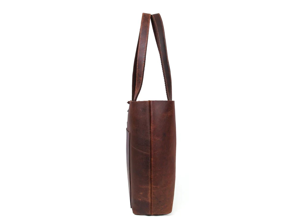 Leather Willow Tote - www.Shopthatapp.com