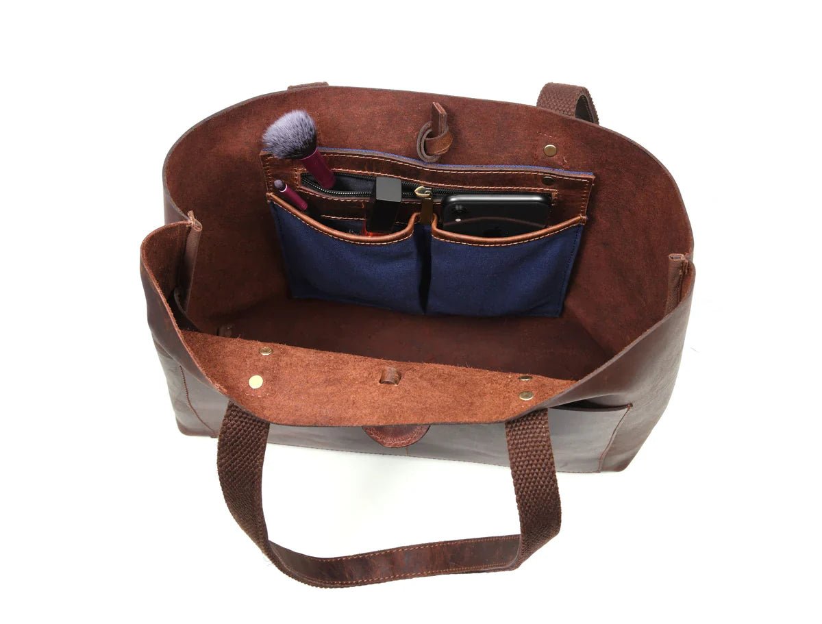 Leather Willow Tote - www.Shopthatapp.com