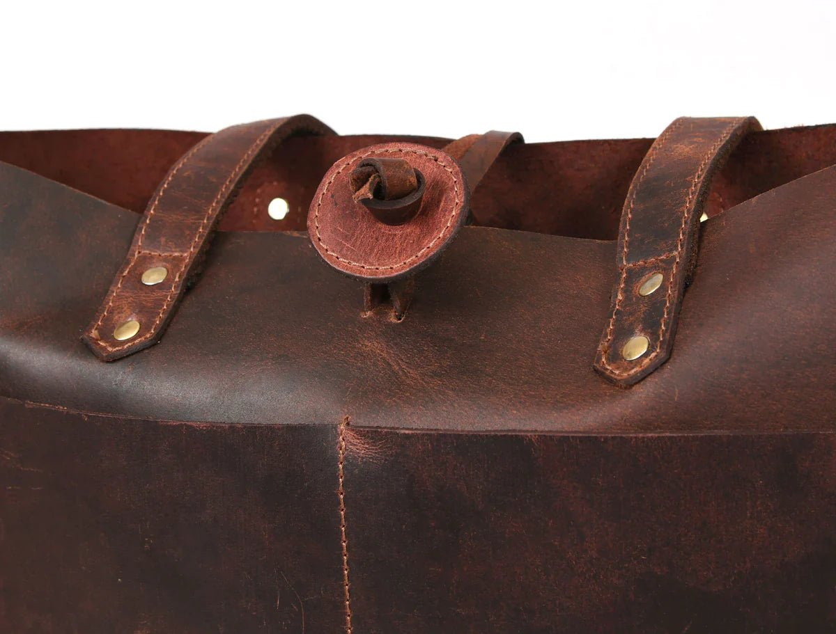 Leather Willow Tote - www.Shopthatapp.com
