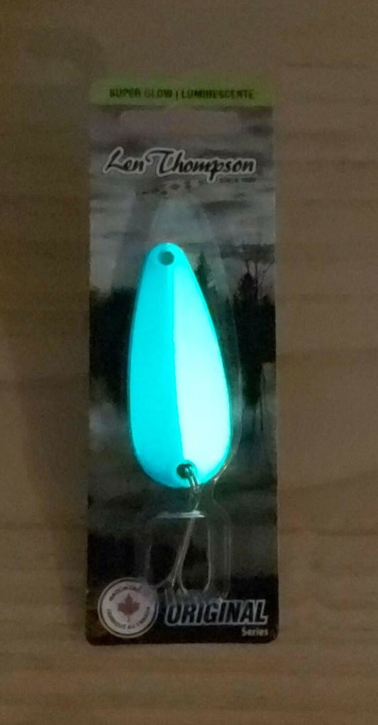 Len Thompson Glowing White & Blue Spoons - www.Shopthatapp.com