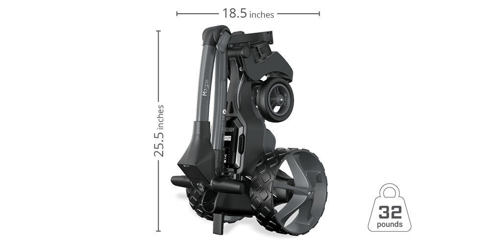 M7 GPS Electric Trolley - www.Shopthatapp.com
