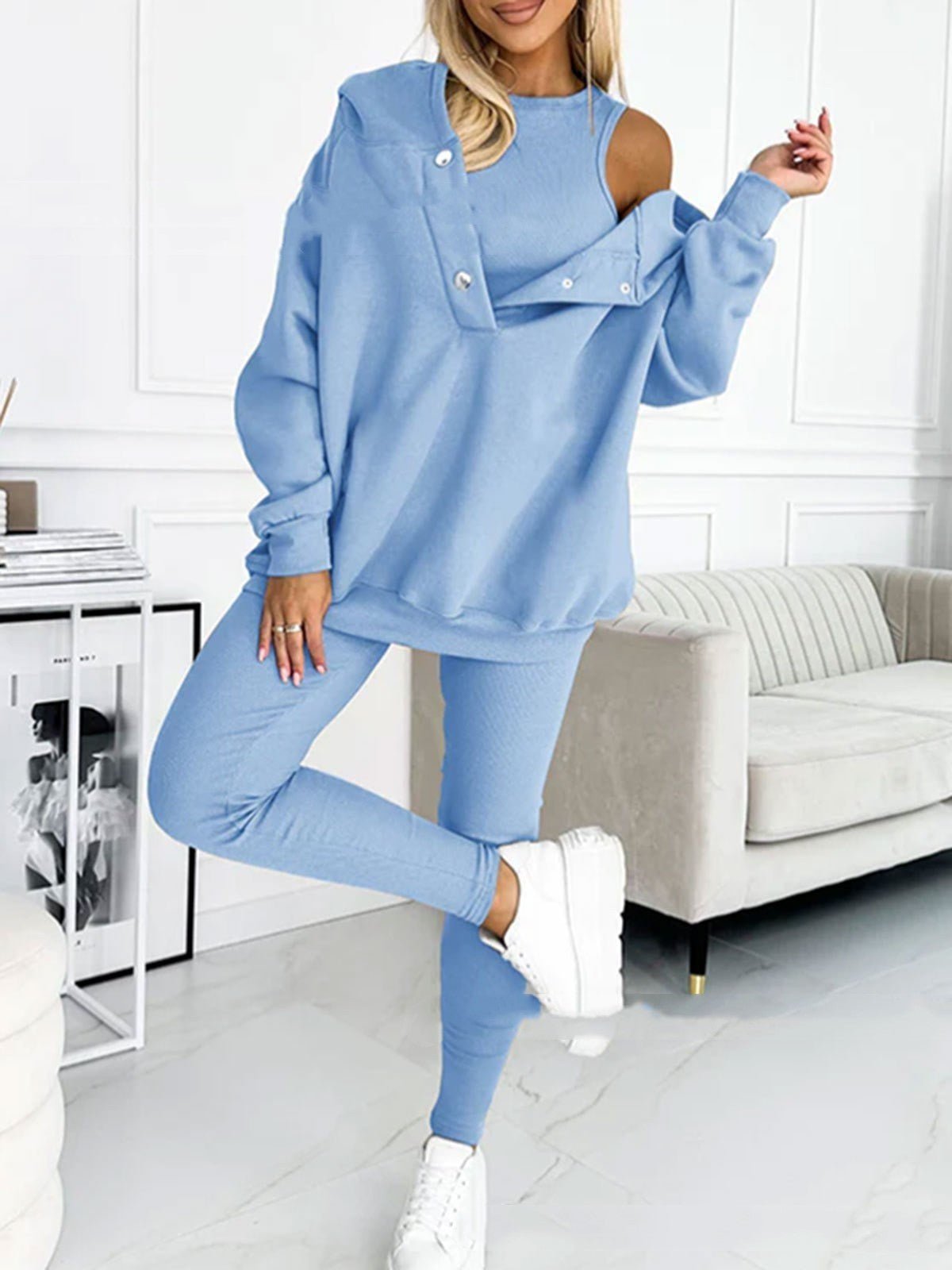 Mabel 3pcs Women's Tracksuit Set - www.Shopthatapp.com