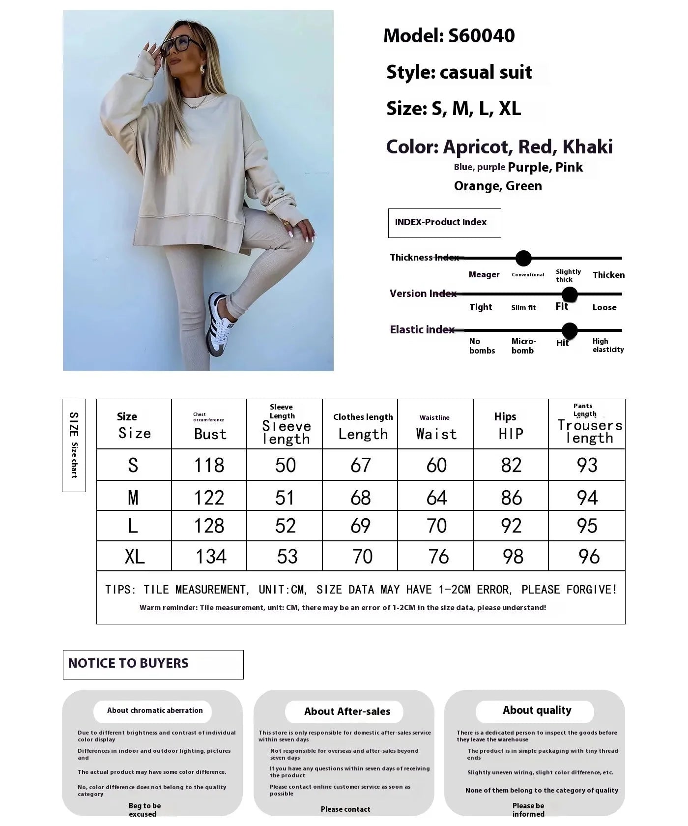 Malika Long Sleeve Crew Neck Loungewear set - www.Shopthatapp.com