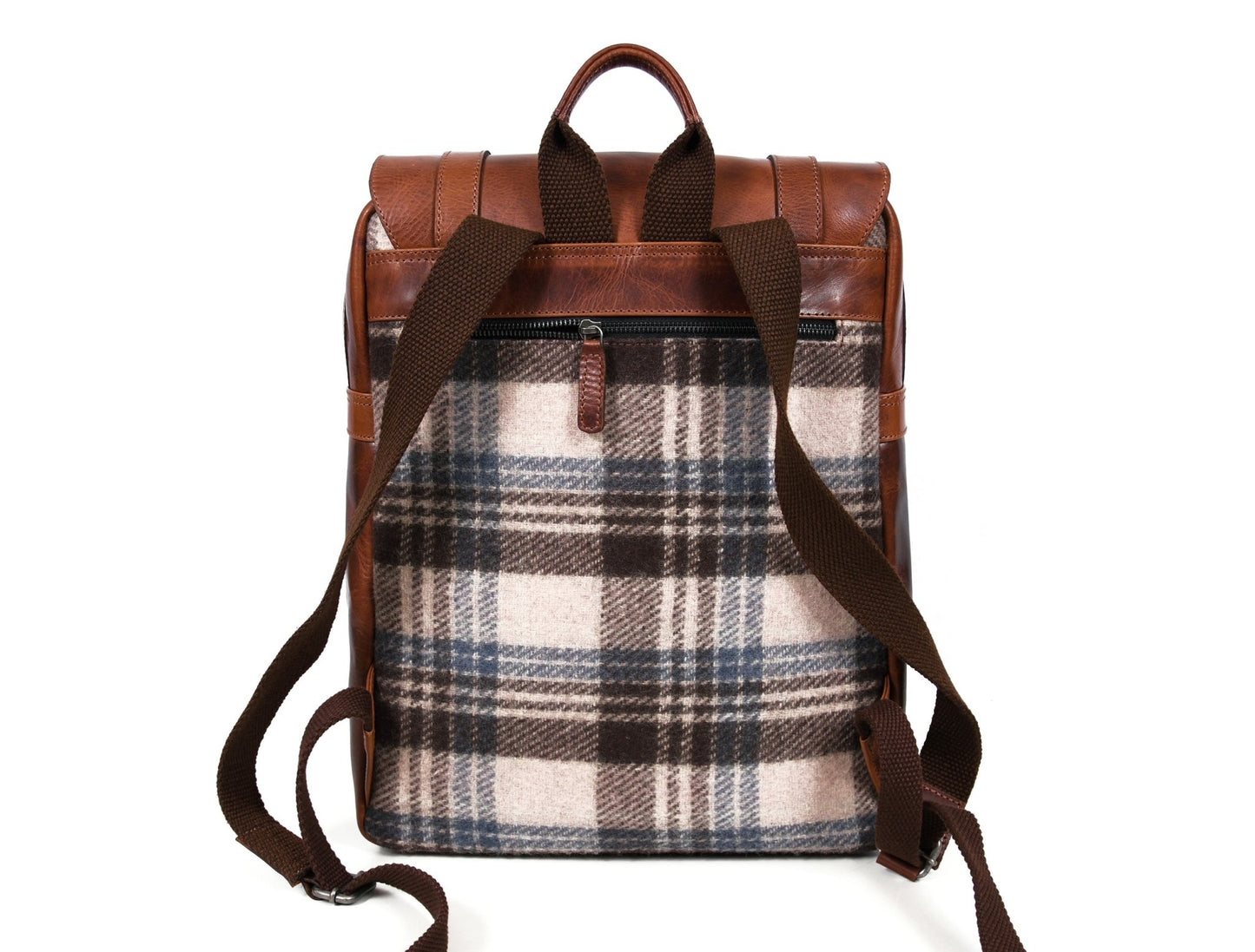 Manchester Leather & Tweed Backpack - www.Shopthatapp.com