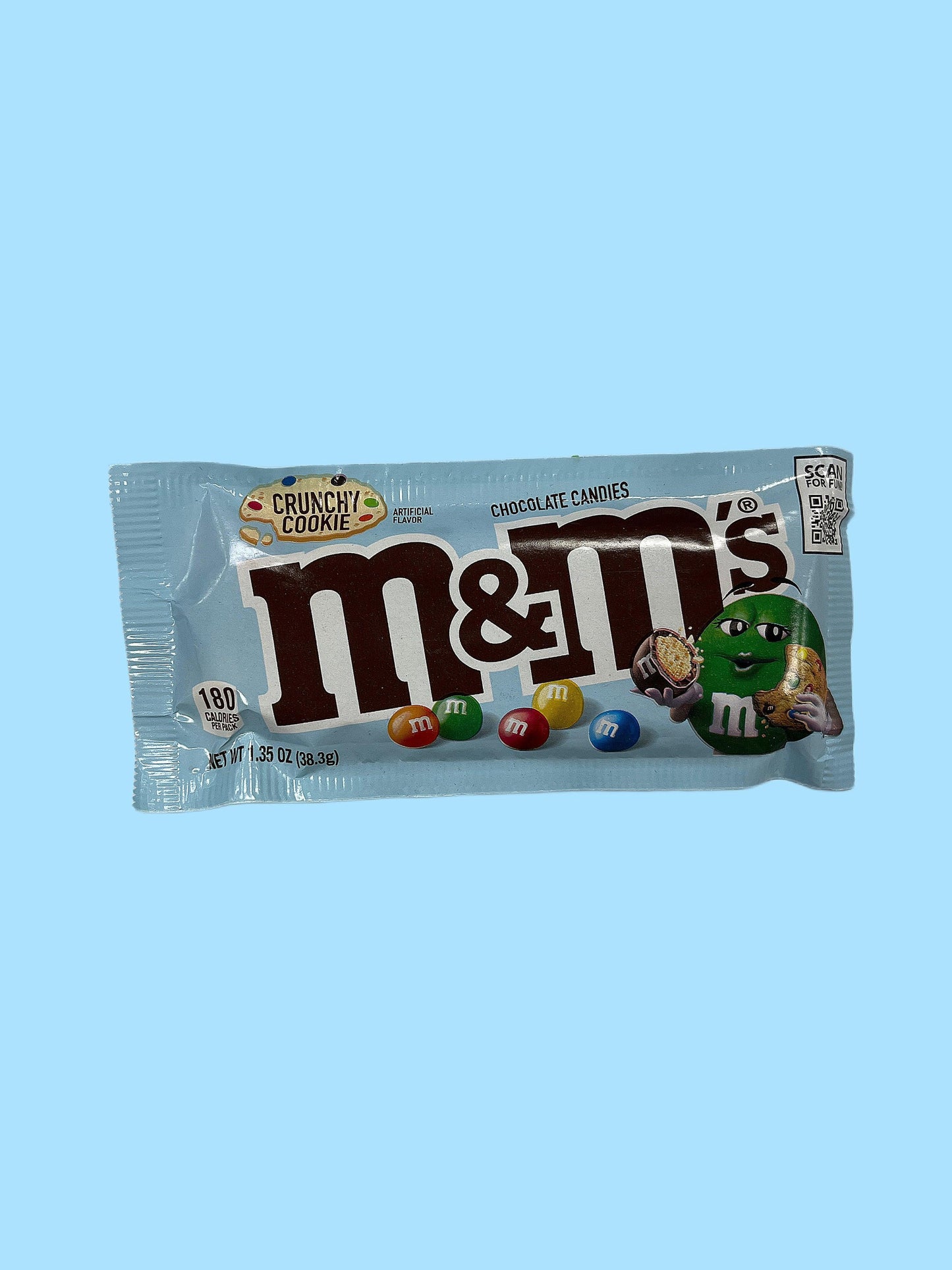 M&M Chocolate Crunchy Cookie 38.3G - U.S Edition - www.Shopthatapp.com