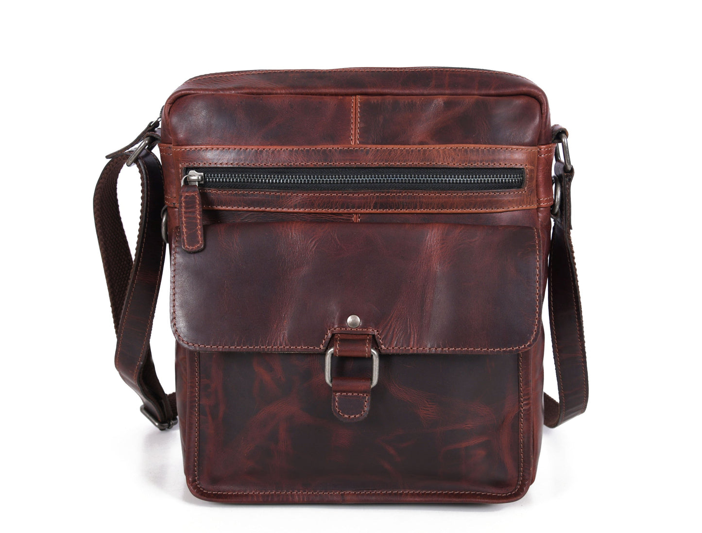 Manhattan - Leather Satchel - www.Shopthatapp.com