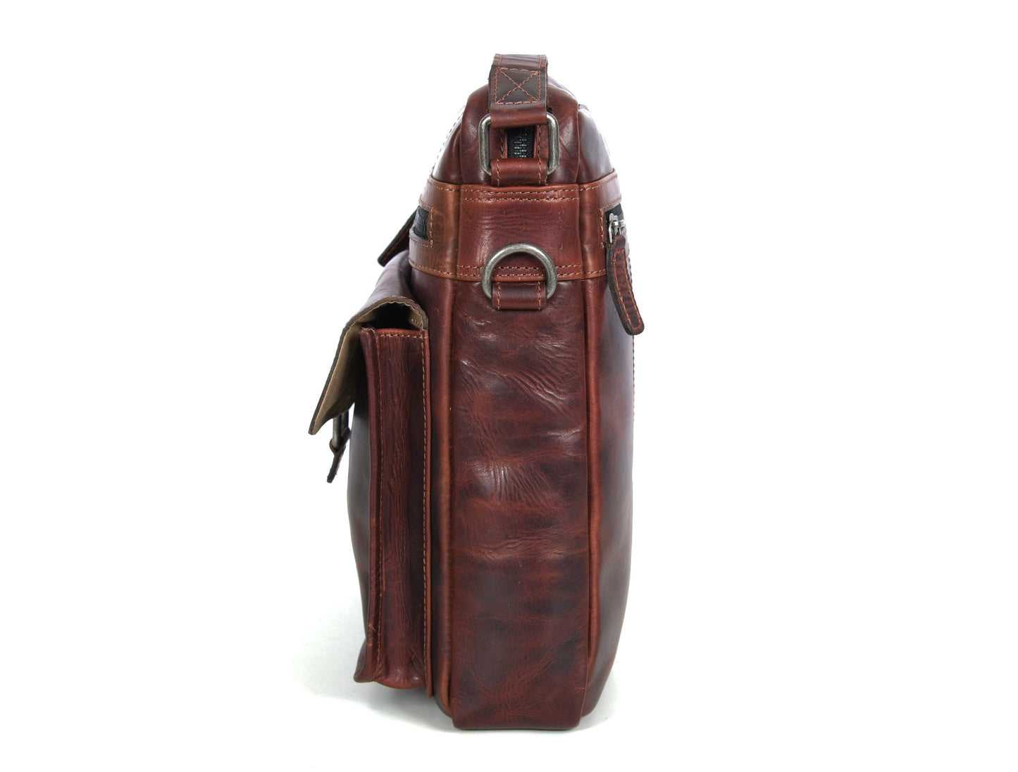 Manhattan - Leather Satchel - www.Shopthatapp.com