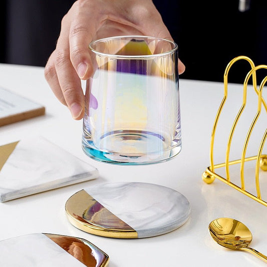 Marble Gold Coaster Set - www.Shopthatapp.com