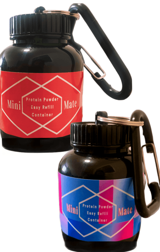 Mini Mate Protein Powder Easy Refill Container, 100 ml - www.Shopthatapp.com
