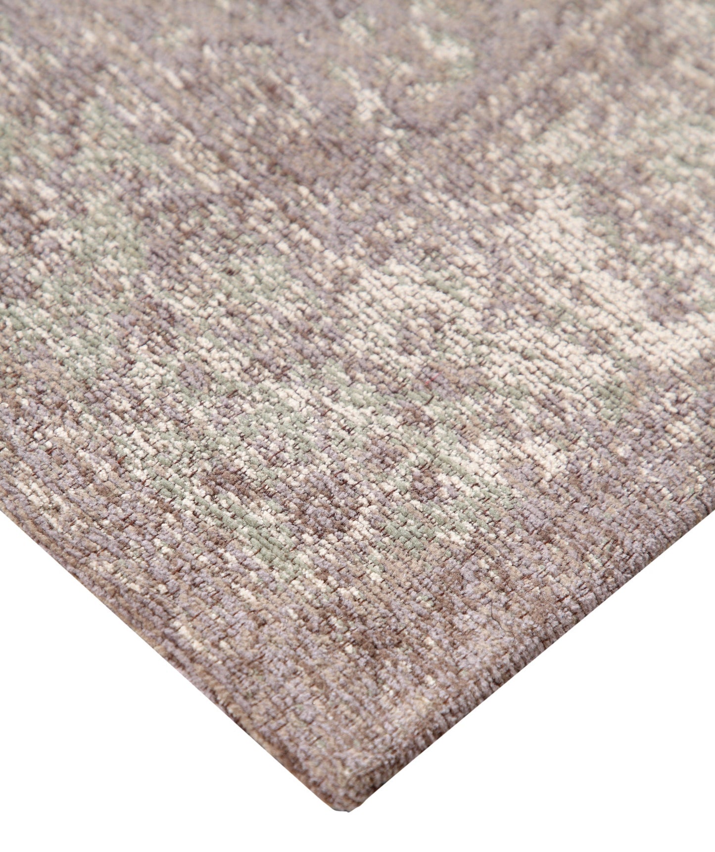 Tapis tissé Andrew, tapis de couloir, 2 x 7 pieds, taupe