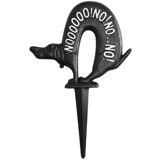 ~NOOOOOO!NO!NO..NO!~ Cast Iron Dog Sign - www.Shopthatapp.com