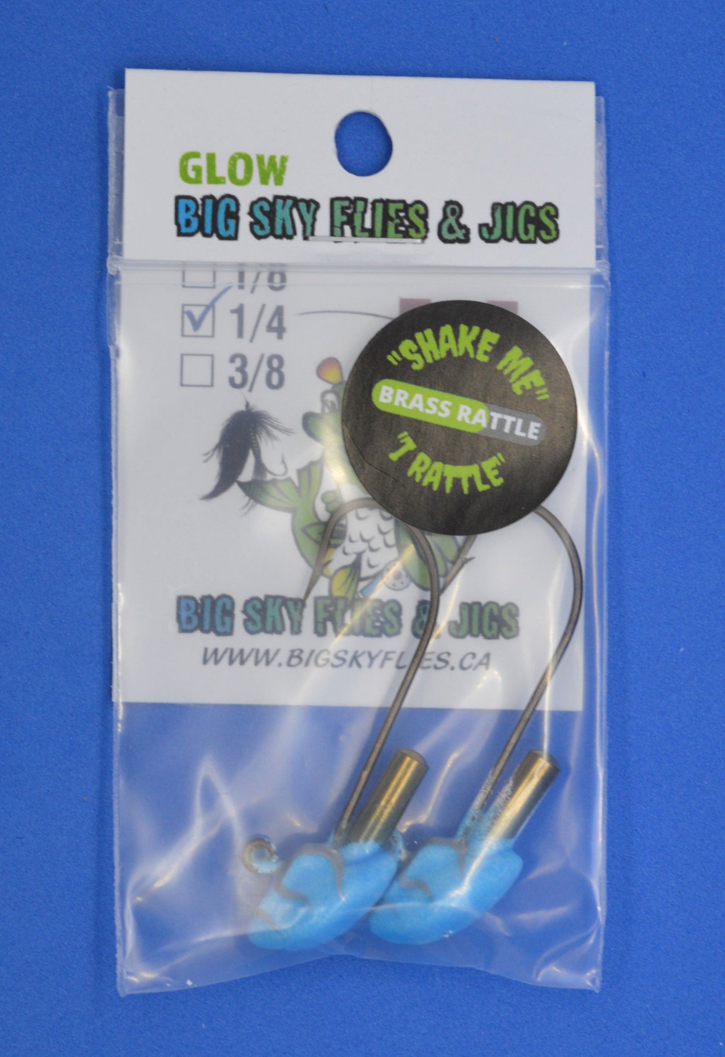Big Sky Erie Rattle Jigs 1/4oz 2/pack - Www.Shopthatapp.com