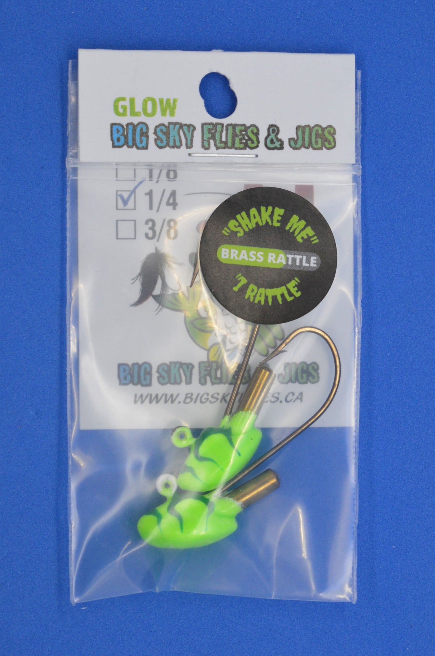 Big Sky Erie Rattle Jigs 1/4oz 2/pack - Www.Shopthatapp.com