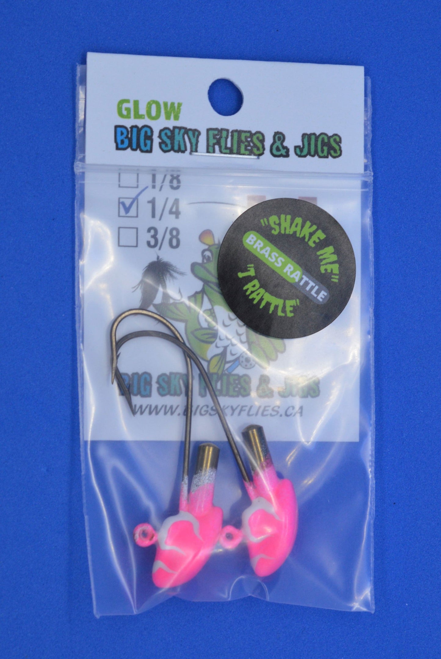 Big Sky Erie Rattle Jigs 1/4oz 2/pack - Www.Shopthatapp.com