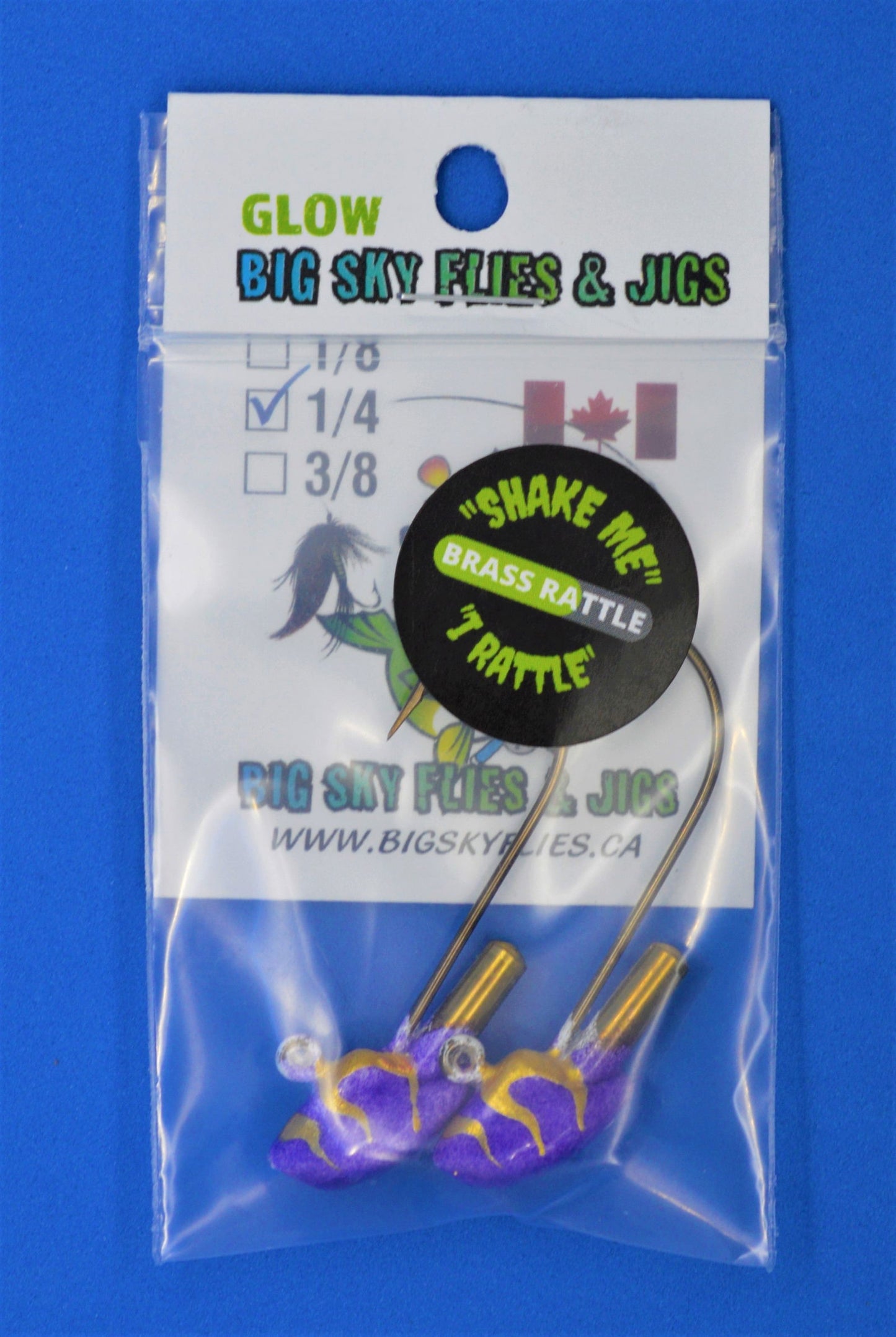 Big Sky Erie Rattle Jigs 1/4oz 2/pack - Www.Shopthatapp.com
